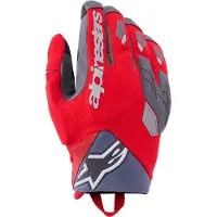 Alpinestars Gants Durack Bright Red Mid Gray, Taille: XXL
