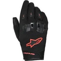 Alpinestars Gants Imperméables SP X Z Black Red Fluo, Taille: XXL