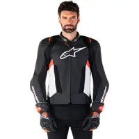 Alpinestars Missile V3 Airflow Blouson en cuir de moto perforé Taille