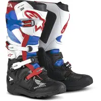 Alpinestars Honda Tech 7 Enduro Drystar Bottes de motocross imperméables