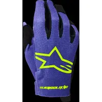 Alpinestars Gants Radar Junior 2026 Purple Yellow Fluo, Taille: 3XS