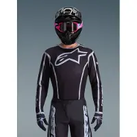 Alpinestars Maillot FLUID APEX, (noir/gris, taille L)