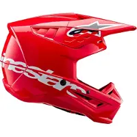 Alpinestars S-M5 Corp Helmet Ece 22.06 Bright Red Glossy Taille 2XL