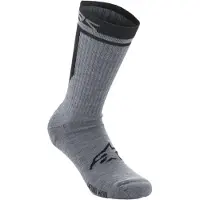 Alpinestars Chaussettes Merino 24 Gray Black