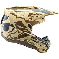 Alpinestars S-M5 Mineral Helmet Ece 22.06 Dark Brown Kangaroo Matt Taille L