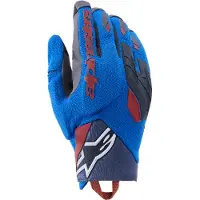 Alpinestars Gants Durack Royal Blue Deep Gray, Taille: XL