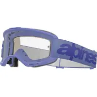 Alpinestars Masque Vision 5 Wordmark Purple Clear, Taille: One Size