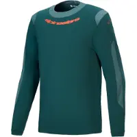 Alpinestars Maillot A-Dura Dri Wool Dark Pine