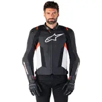 Alpinestars Missile V3 Blouson de moto en cuir Taille
