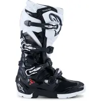 Alpinestars Tech 7 Enduro, bottes ,Blanc/Noir/Noir ,9 US