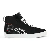 Alpinestars FQ20 Ride-63 Canvas Chaussures Black White Bright Red, Taille: 8