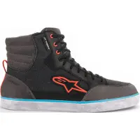 Alpinestars J-6 Waterproof Canvas Noir Anthracite Light Bleu Chaussures Taille US 13