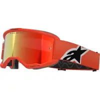 Alpinestars Masque Vision 5 Corp Orange Mirror Red, Taille: One Size