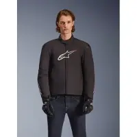 Alpinestars Veste Imperméable SMX Black White Bright Red