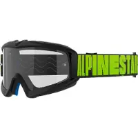 Alpinestars Lunettes de motocross Vision Hollow, modèle transparent, pour jeunes