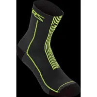 Alpinestars Chaussettes Été 15 Black Acid Yellow