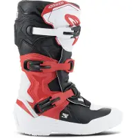 Alpinestars Bottes Tech 3S Junior White Black Bright Red