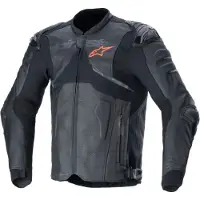 Alpinestars Atem V5, veste en cuir ,Noir ,54