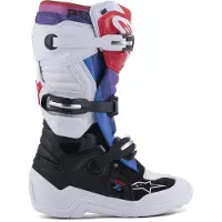 Alpinestars Bottes Tech 7S Junior White Black Rainbow