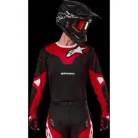 Alpinestars Maillot Racer Veil 2025 Black Bright Red