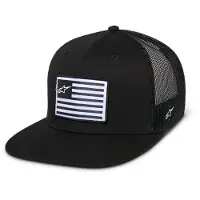 Alpinestars Flag Flat Trucker Cap Noir