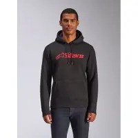 Alpinestars Sweat À Capuche Blaze V3 Black Red, Taille: XXL