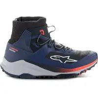 Alpinestars Speedforce XR, chaussures ,Bleu Foncé/Noir/Rouge Néon/Gris ,10 US