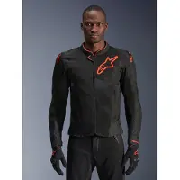 Alpinestars Veste Viper Air V4 Black Red Fluo, Taille: XXL