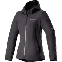 Alpinestars Veste À Capuche Imperméable Stella Neo Black Black, Taille: XL