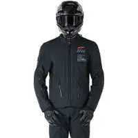 Alpinestars AMT-8 Stretch Drystar XF veste textile imperméable moto, noir, M
