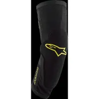 Alpinestars Genouillères Paragon Plus Black Acid Yellow, Taille: M