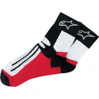 Alpinestars Racing Road Socks Short Black Red Taille S-M