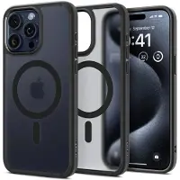 Spigen Coque Ultra Hybrid MagSafe pour Apple iPhone 15 Pro Max - Frost Black