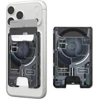 Spigen Ultra Hybrid Zero One V2, Téléphone portable : accessoires, Transparent, Noir, Gris