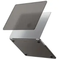 Spigen - Airskin (ACS11531) - MacBook Air 13" (2022 / 2024 / 2025 / 2026) - Frost Black (12.99", Apple), Sac pour notebook, Noir