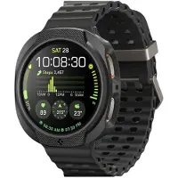 Spigen Liquid Air Conu pour Samsung Galaxy Watch 8 44 mm Coque flexible et lgre en TPU (2025) Noir mat