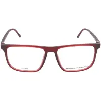 Porsche Lunettes de vue - Design - P-8299 B - Acétate - Rouge transparent - Anti-UV