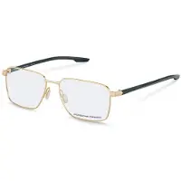 Porsche Design Lunettes de Vue P8739 57/16/145 Gold, grey Metallo MAN P8739