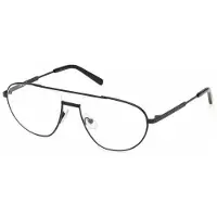GCDS Lunettes de Vue GD5056 56/17/140 Matte black Varnished metal UNISEX GD5056