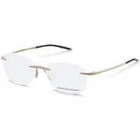 Porsche Design Lunettes de Vue P8362 55/17/145 Gold Metallo MAN P8362