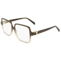 Ferragamo Lunettes de Vue SF3058 56/15/145 Transparent brown gradient Acetate WOMAN SF3058