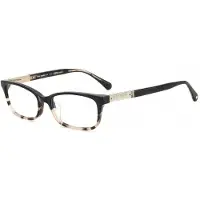 Kate spade Lunettes de Vue LAUREL 52/16/140 Black shaded havana Acetate frames WOMAN LAUREL