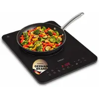 Medion IC10S : Plaque de cuisson à induction, 1 zone de cuisson, table de cuisson à induction, 2100 watts