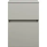 Burgbad Lin20 Armoire basse, 2 tiroirs, 400x487x580mm, USIS040F5352