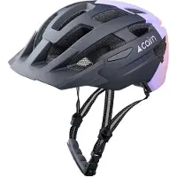 Cairn Prism XTR II, casque de vélo, noir/violet clair