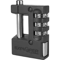 Explorer Cases Explorer Combination Padlock Orange