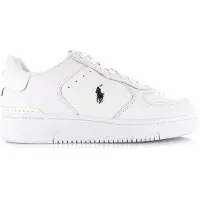 Ralph Lauren Baskets basses 'Masters Court' noir / blanc