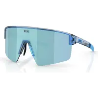 Bliz P004 Small Sunglasses Clair Smoke with Ice Blue Multi/CAT3