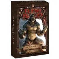 Legend Story Studios Ensemble de cartes "Flesh and Blood", Pack 1 - Deck "Rhinar Blitz"