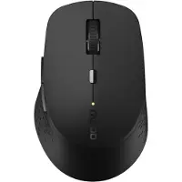 Rapoo M300 Silent - Souris - optique - 7 boutons - sans fil - 2.4 GHz, Bluetooth 4.0, Bluetooth 3.0
